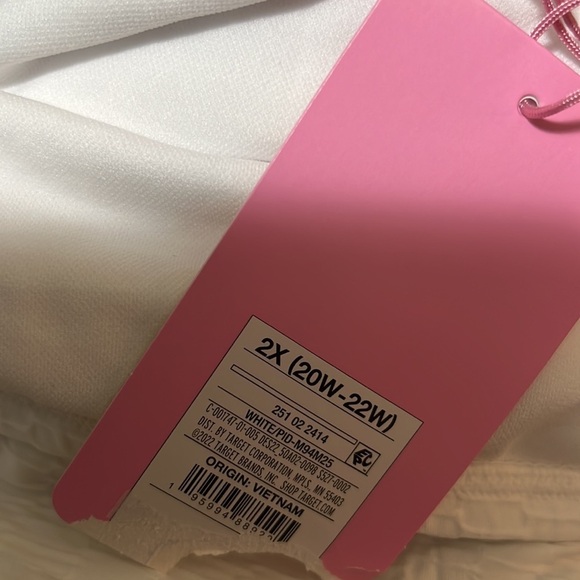 NWT Stoney Clover Lane x Target white textured bikini bottom vp. - Picture 5 of 8